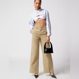 Dickies Women's Regular Fit Wide Leg Work Pants